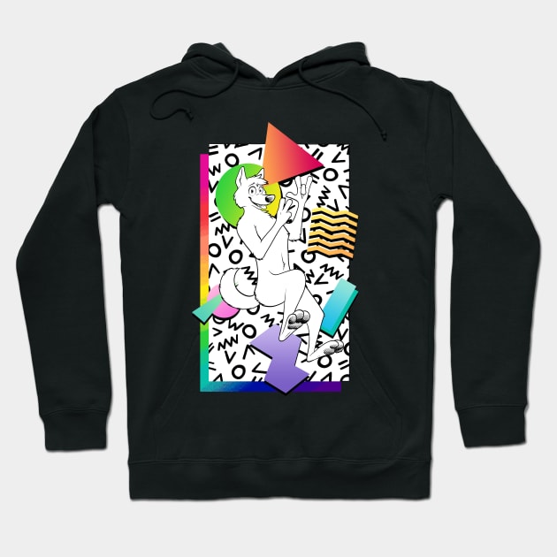 peace, love, paws and pride Hoodie by DangerFox